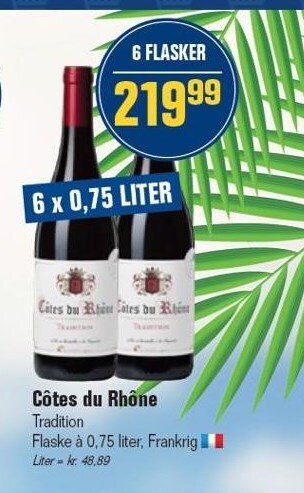 Otto Duborg Côtes du rhône tilbud