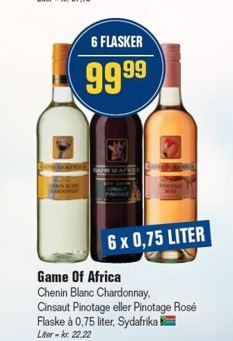 Otto Duborg Game of africa tilbud