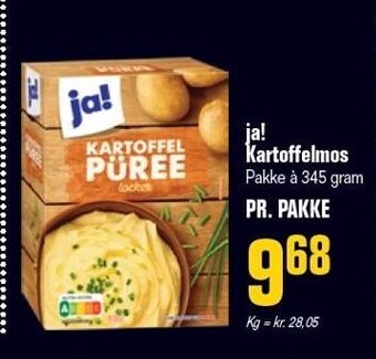 Otto Duborg Ja! kartoffelmos tilbud