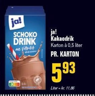Otto Duborg Ja! kakaodrik tilbud