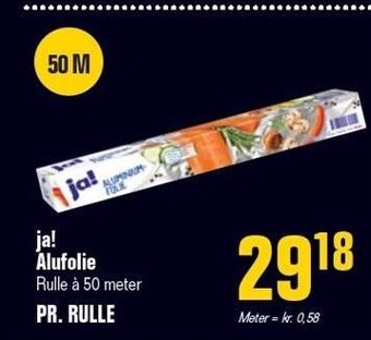 Ja! alufolie