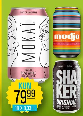 Priss Mokai modjo shaker tilbud
