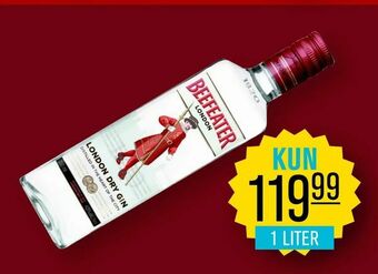 Priss Beefeater gin tilbud