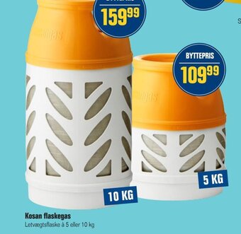 Otto Duborg Kosan flaskegas tilbud