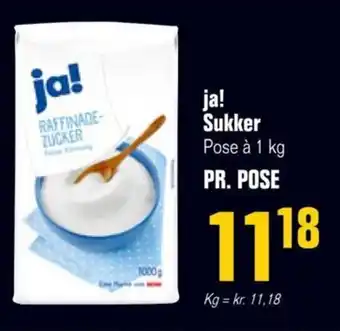 Otto Duborg ja! Sukker Pose à 1 kg PR. POSE tilbud