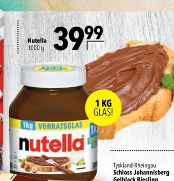 Citti Nutella smørepålæg tilbud