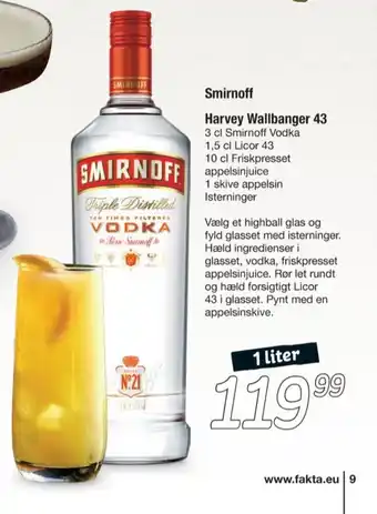 Fakta Tyskland Smirnoff vodka tilbud