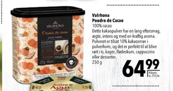 Citti Valrhona kakao tilbud