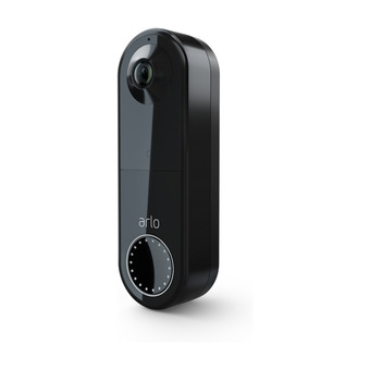 Power Arlo videodørklokke wifi sort tilbud