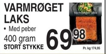 ABC Lavpris VARMRØGET LAKS tilbud