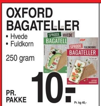 ABC Lavpris OXFORD BAGATELLER tilbud