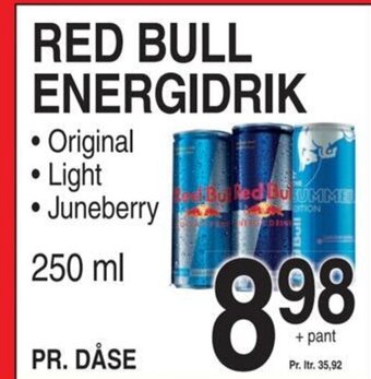 ABC Lavpris RED BULL ENERGIDRIK tilbud