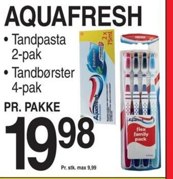 ABC Lavpris AQUAFRESH tilbud