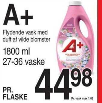 ABC Lavpris A+ Flydende vask med duft af vilde blomster tilbud