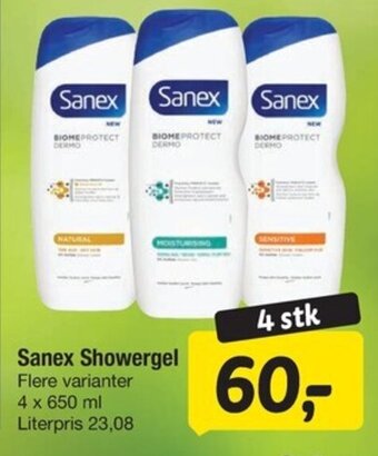 Fakta Tyskland Sanex Showergel tilbud