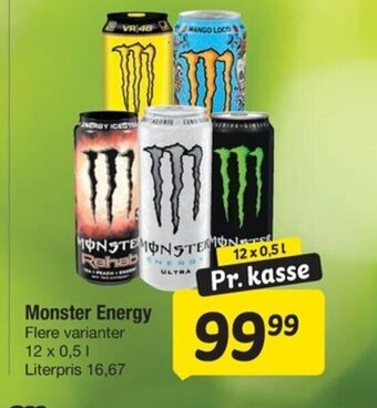Fakta Tyskland Monster Energy tilbud