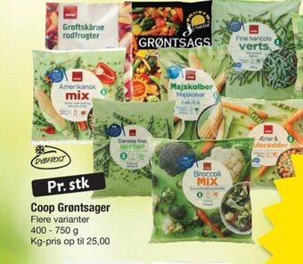 Fakta Tyskland Coop Grøntsager tilbud