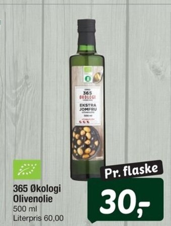 Fakta Tyskland 365 Økologi Olivenolie tilbud