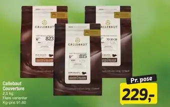 Fakta Tyskland Callebaut Couverture tilbud