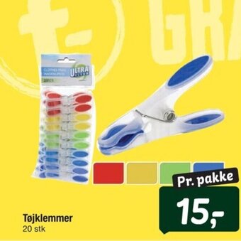 Tøjklemmer