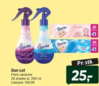 Fakta Tyskland Dun-Let Flere varianter tilbud