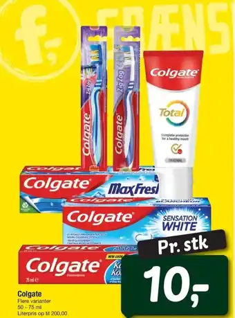 Fakta Tyskland Colgate® tilbud