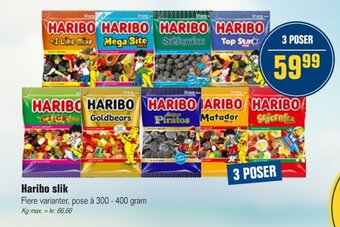 Otto Duborg Haribo slik tilbud