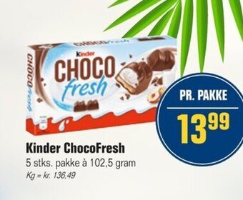 Otto Duborg Kinder ChocoFresh tilbud