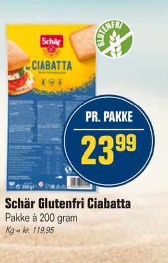 Otto Duborg Schär Glutenfri Ciabatta tilbud