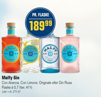 Otto Duborg Malfy Gin tilbud