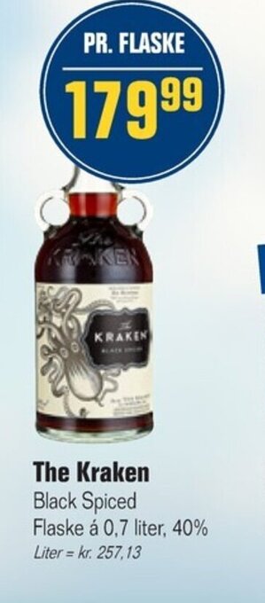 The Kraken Black Spiced