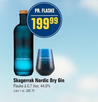 Otto Duborg Skagerrak Nordic Dry Gin tilbud