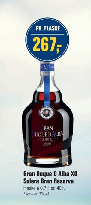 Gran Duque D Alba XO Solera Gran Reserva