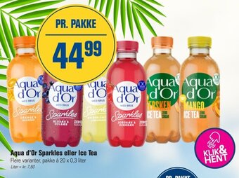 Otto Duborg Aqua d'Or Sparkles eller Ice Tea tilbud