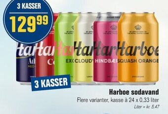 Otto Duborg Harboe sodavand tilbud