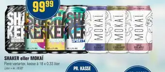 Otto Duborg SHAKER eller MOKAÏ tilbud