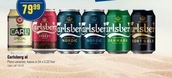 Otto Duborg Carlsberg øl tilbud