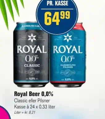 Otto Duborg Royal Beer 0,0% tilbud
