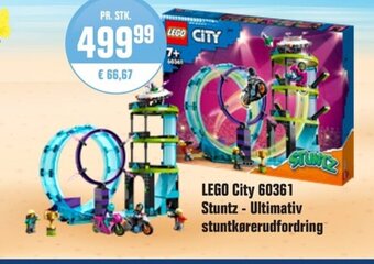 Otto Duborg LEGO City 60361 Stuntz - Ultimativ stuntkørerudfordring™ tilbud