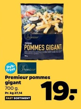 Netto Premieur pommes gigant tilbud
