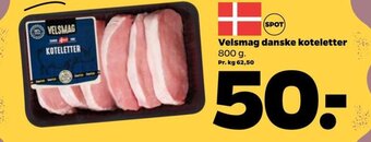 Velsmag danske koteletter