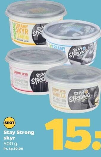 Netto Stay Strong skyr tilbud