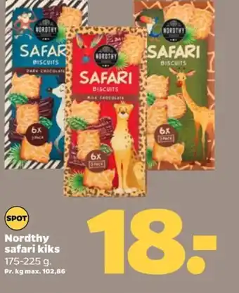 Netto Nordthy safari kiks tilbud