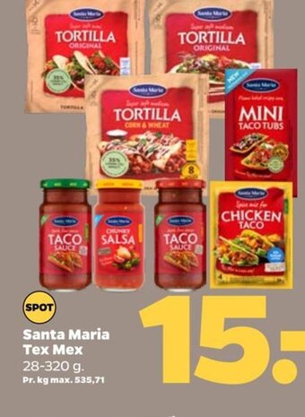 Netto Santa Maria Tex Mex tilbud