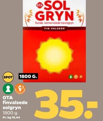 Netto OTA finvalsede Solgryn tilbud