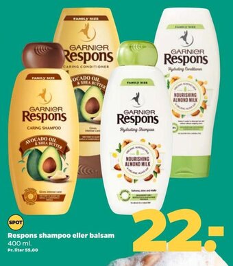 Netto Respons shampoo eller balsam tilbud