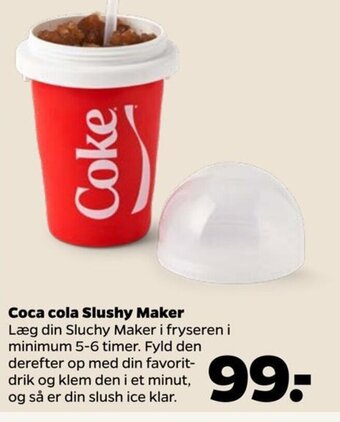 Netto Coca cola Slushy Maker tilbud