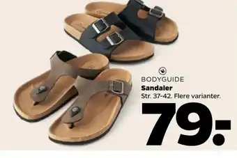 Netto BODYGUIDE Sandaler Str. 37-42. Flere varianter. tilbud