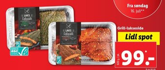 Grill-lakseside