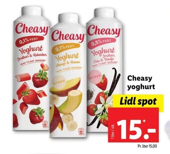 Lidl Cheasy yoghurt tilbud